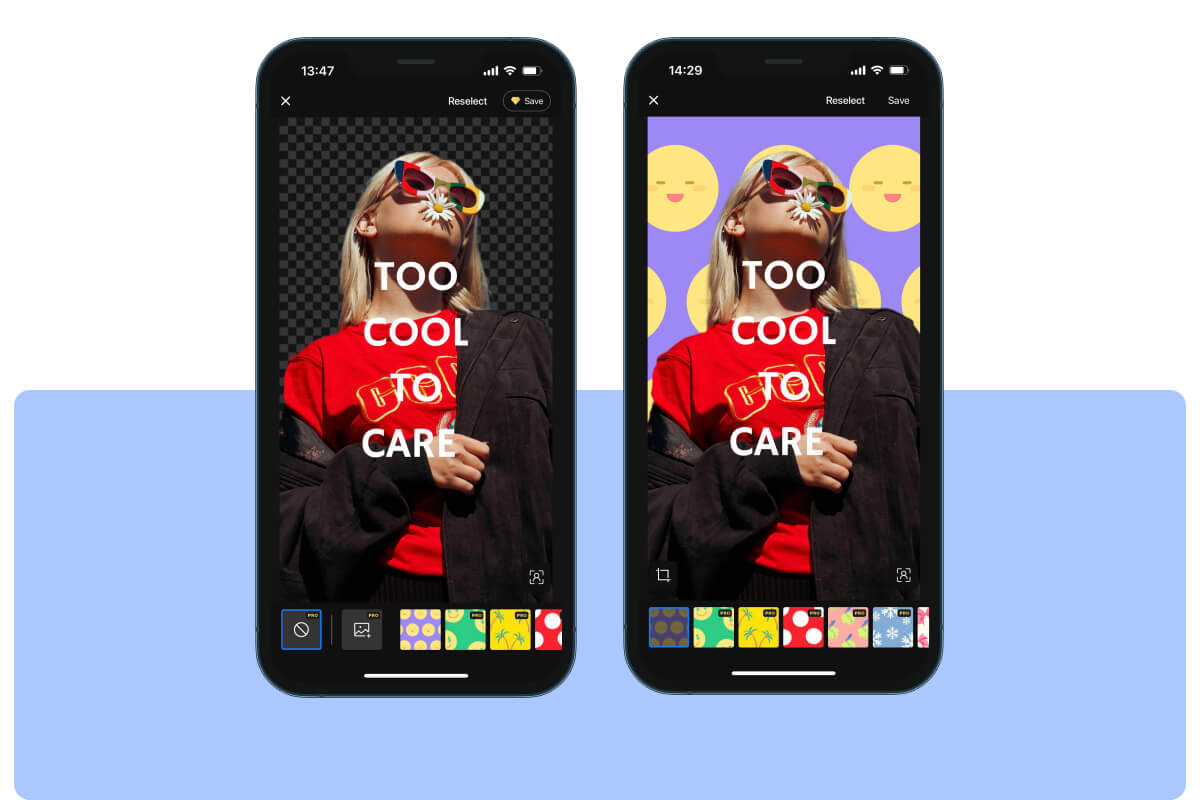 Fotor background remover app